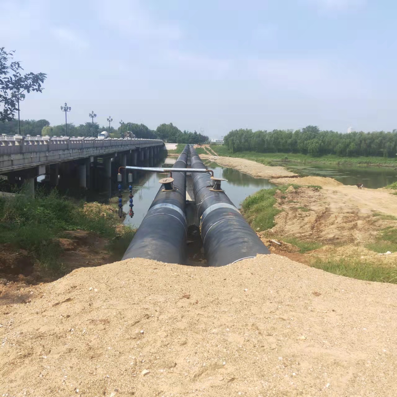 武清西气东输管道施工输油管道清洗